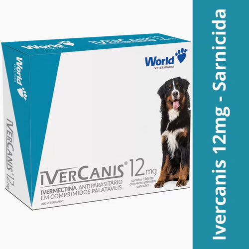 IverCanis Remédio contra Pulgas e carrapatos.