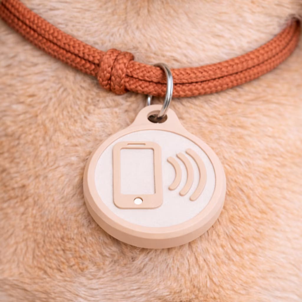 Tag NFC para Pet — Identificação Digital Inteligente para Cães e Gatos