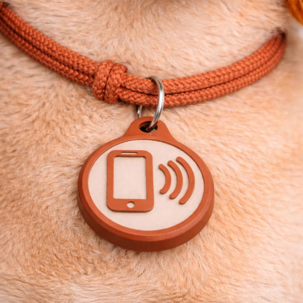 Tag NFC para Pet — Identificação Digital Inteligente para Cães e Gatos
